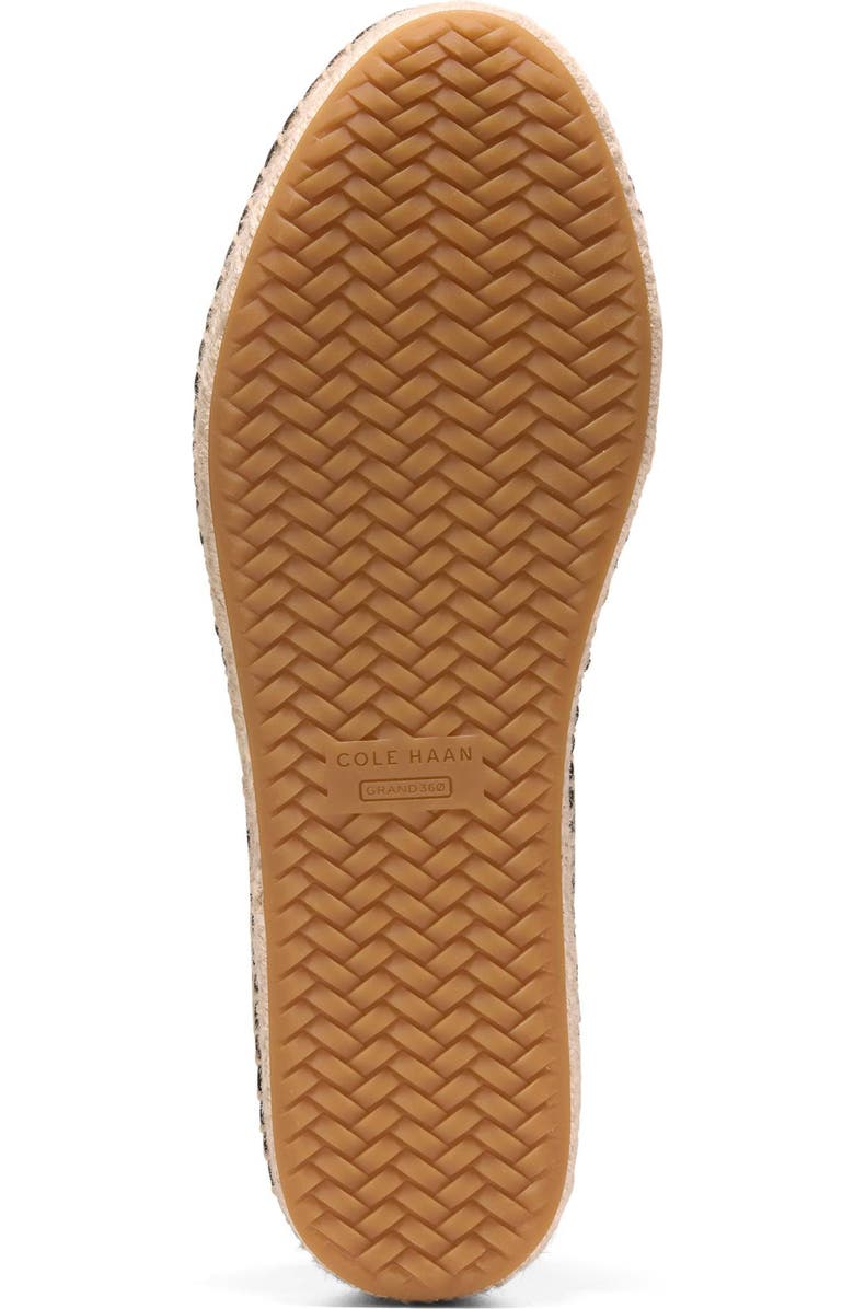 Cole Haan Livvy Espadrille Penny Loafer, Alternate, color, Black Leather