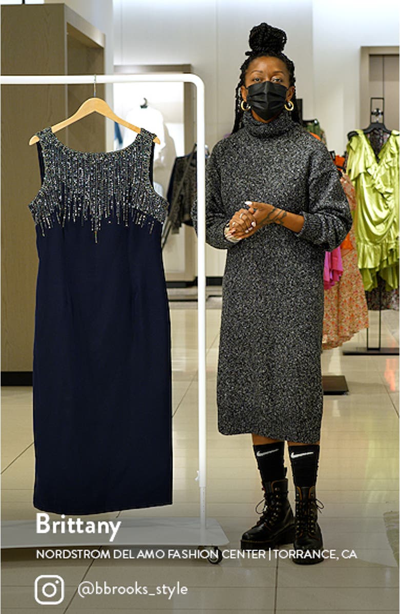 Elsa Boat Neck Sleeveless Midi Dress, sales video thumbnail