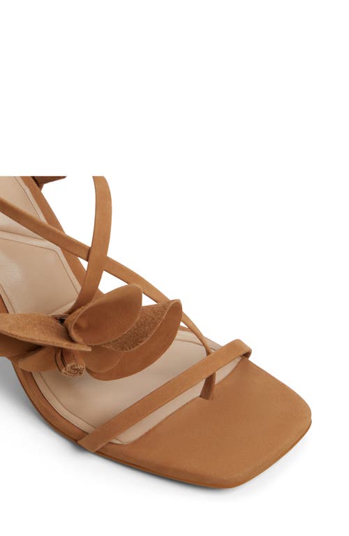 Aldo Sandflower Slingback Sandal In Light Brown