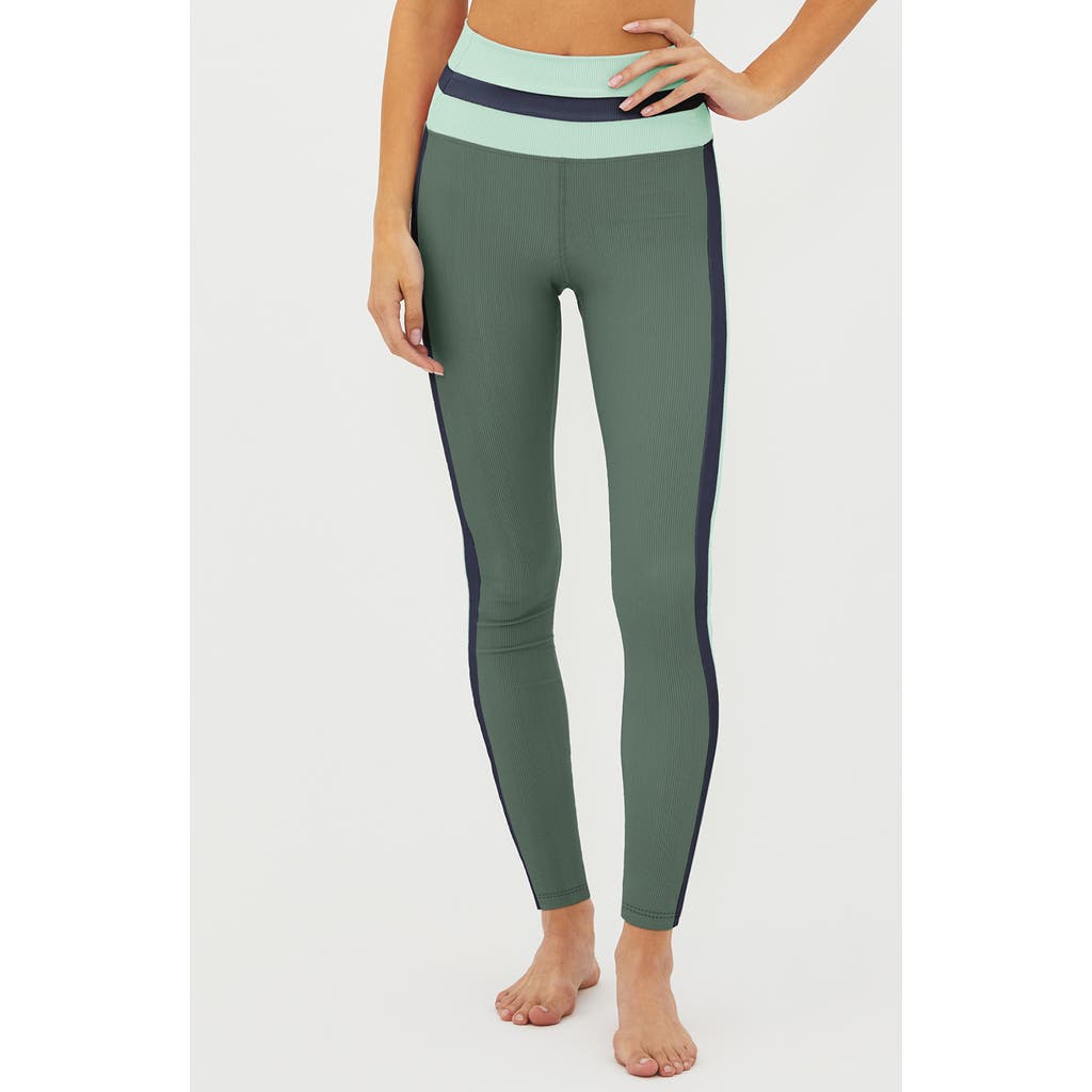 Beach Riot Mariella Colorblock Rib Leggings
