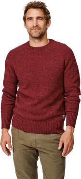 Aubin Prestwick Shetland Crew Neck Sweater