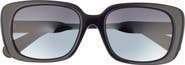 Chloé 55mm Square Sunglasses