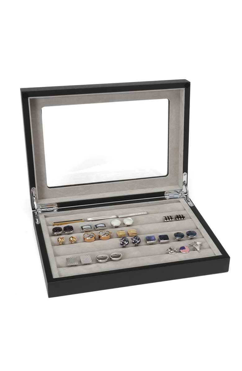 Cufflinks, Inc. Cuff Links Collectors Case, Alternate, color, Black