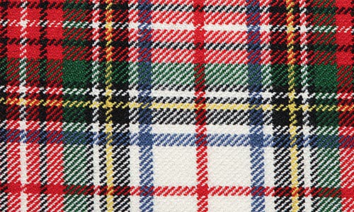 Stoney Clover Lane Small Plaid Pouch In Red Plaid