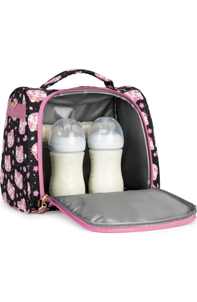 JuJuBe x Hello Kitty<sup>®</sup> Cherry Blossoms Insulated Bottle Bag, Alternate, color, Cherry Blossoms