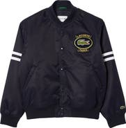 Lacoste Water Repellent Insulated Bomber Jacket