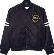 Lacoste Water Repellent Insulated Bomber Jacket