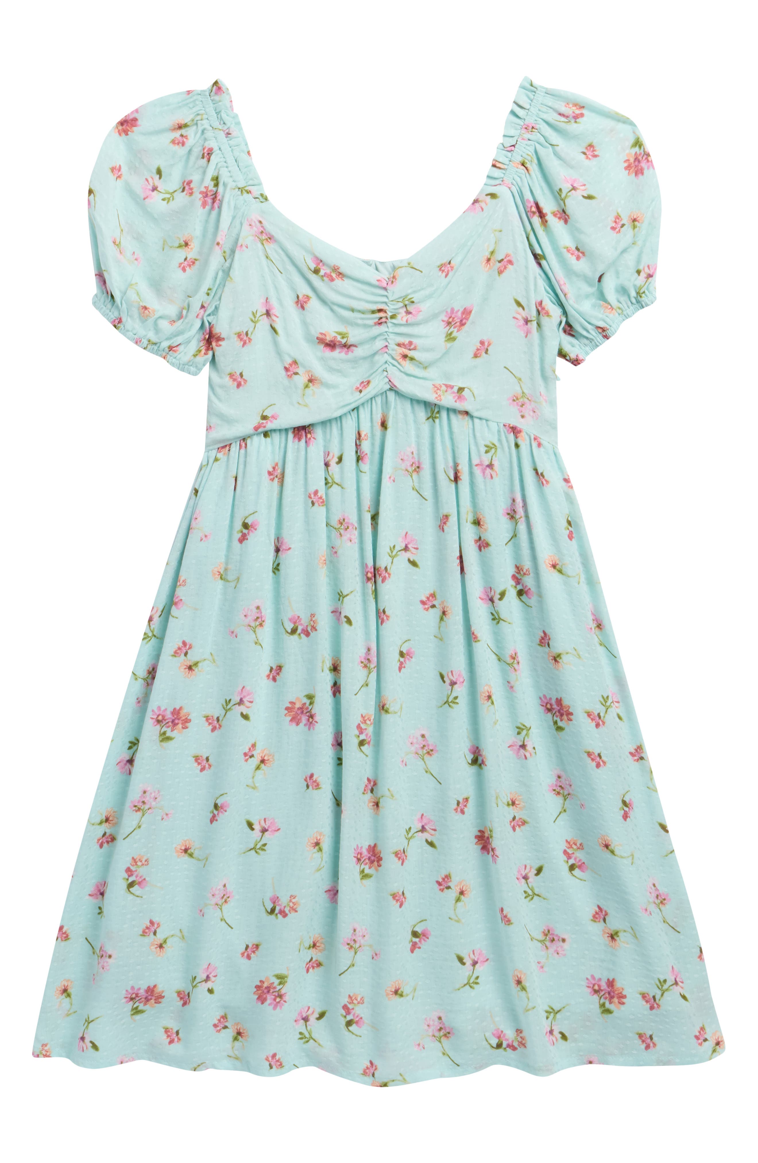 selected ROBIN EGG BLUE FLORAL
