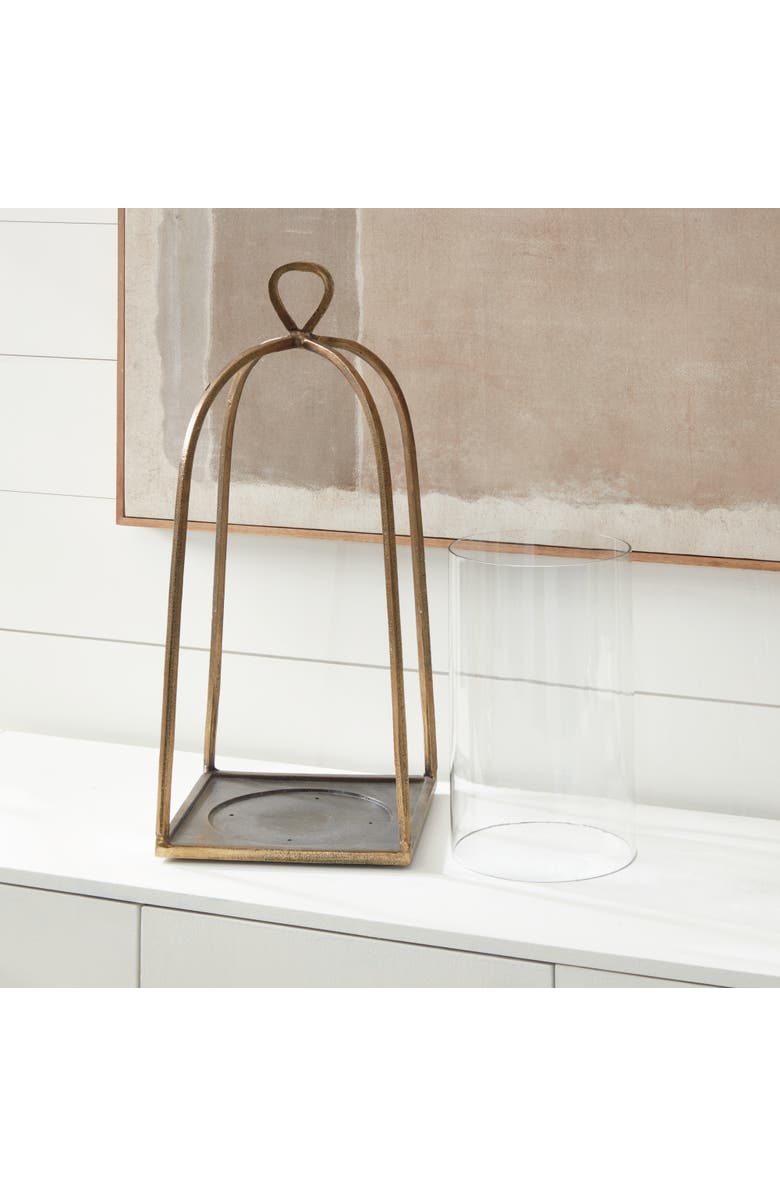 Napa Home & Garden Celia Hurricane Large, Alternate, color, Gold