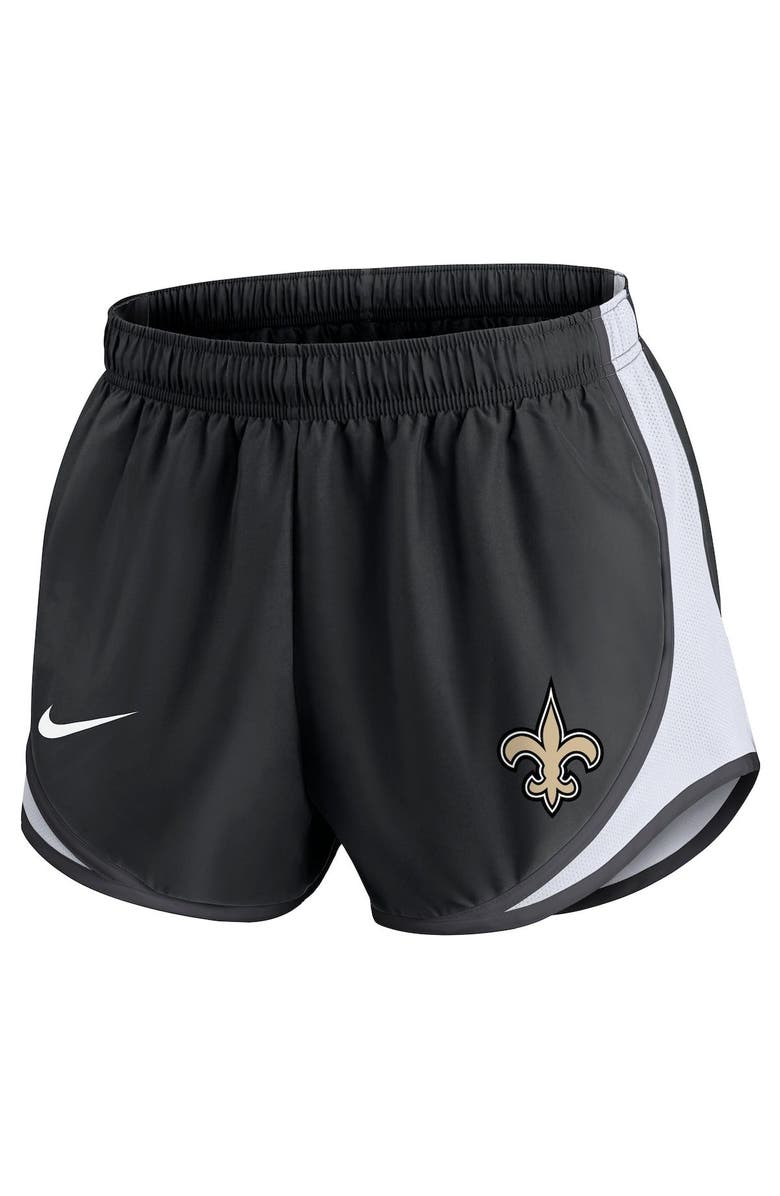 Nike Women's Nike Black New Orleans Saints Performance Tempo Shorts, Alternate, color, Black