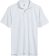 johnnie-O Tini Dancer Martini Print Featherweight Performance Polo
