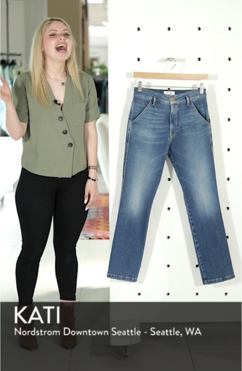 Le Slender Straight Leg Jeans, sales video thumbnail