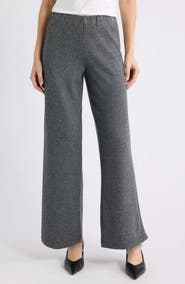 24Colours Herringbone Pull-On Pants