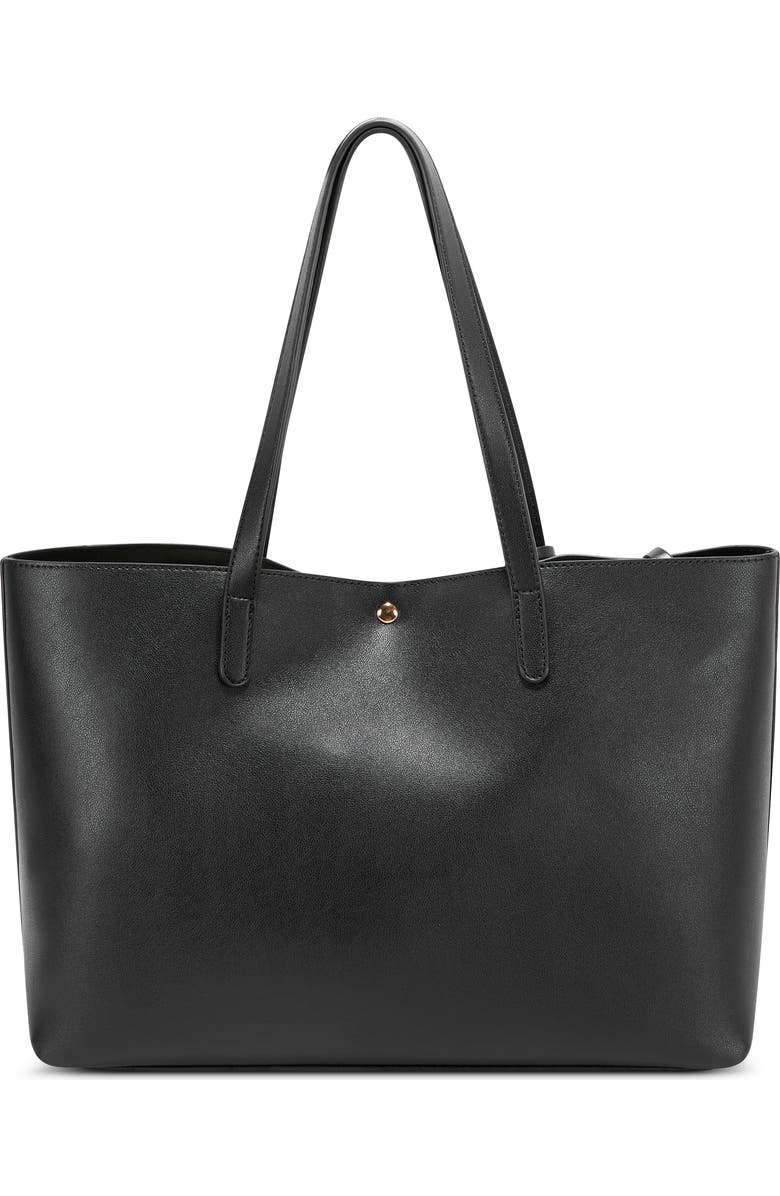 Sole Society Zeda Faux Leather Tote, Alternate, color,