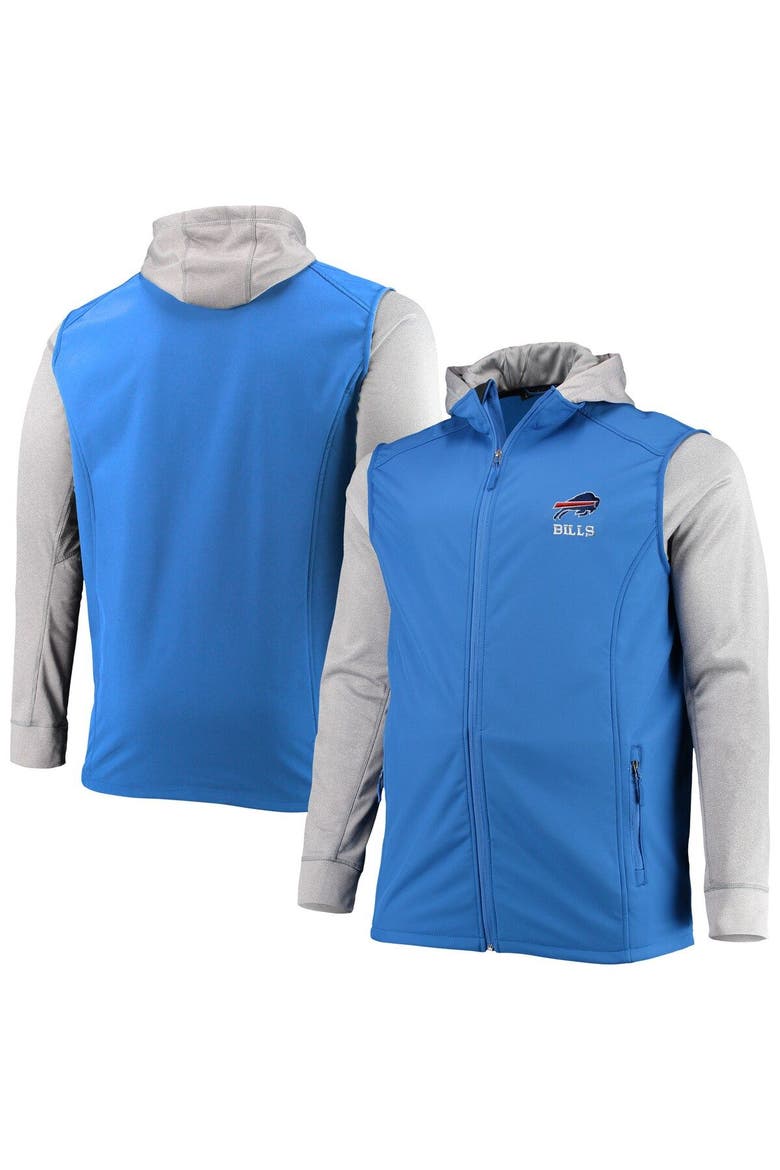 Men's Dunbrooke Royal/Gray Buffalo Bills Big & Tall Alpha Full-Zip Hoodie Jacket, Main, color, Royal