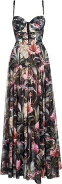 TA3 Mega Sculpting Push-Up Maxi Dress