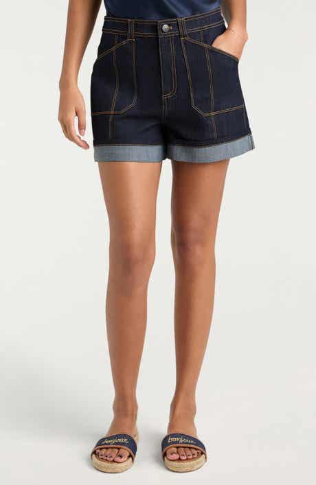 Cinq à Sept Benji Cuffed Denim Shorts