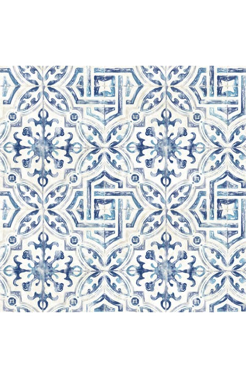 Sonoma Spanish Tile Wallpaper