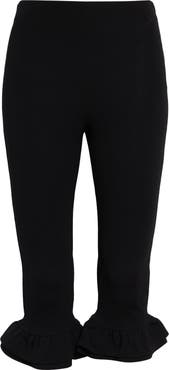 Jacquemus The Playa Ruffle Cuff Capri Pants