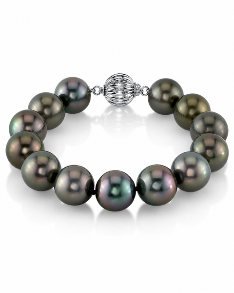 11-12mm Tahitian South Sea Pearl Bracelet - Premier AAAA Quality