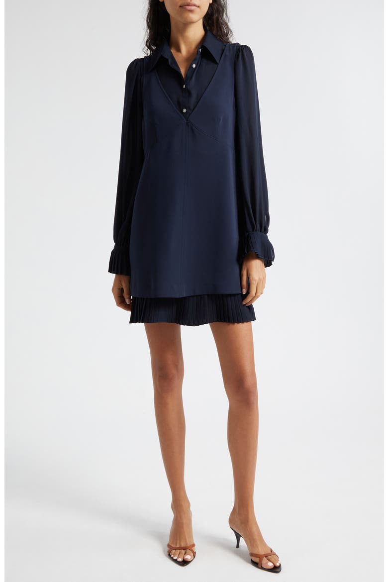 Lucilla Shirtdress, Alternate, color, BLACK