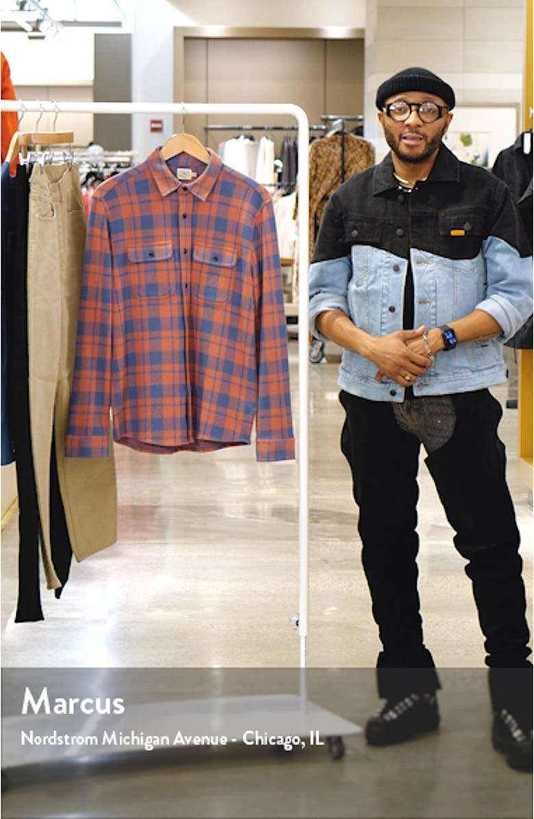 Legend Buffalo Check Flannel Button-Up Shirt, sales video thumbnail