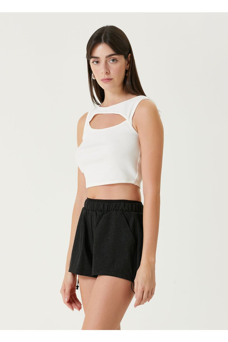 Free Heaven Rib Crop Tank Top, Alternate, color, WHITE