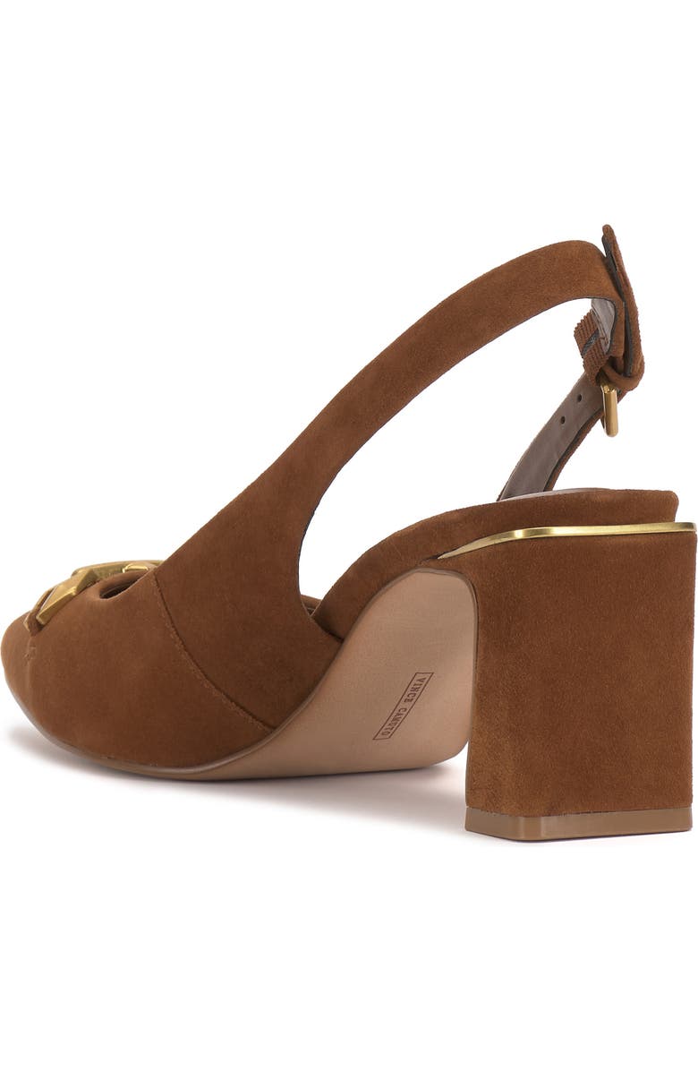 Vince Camuto Hamden Pointed Toe Slingback Pump, Alternate, color, Burnt Sugar