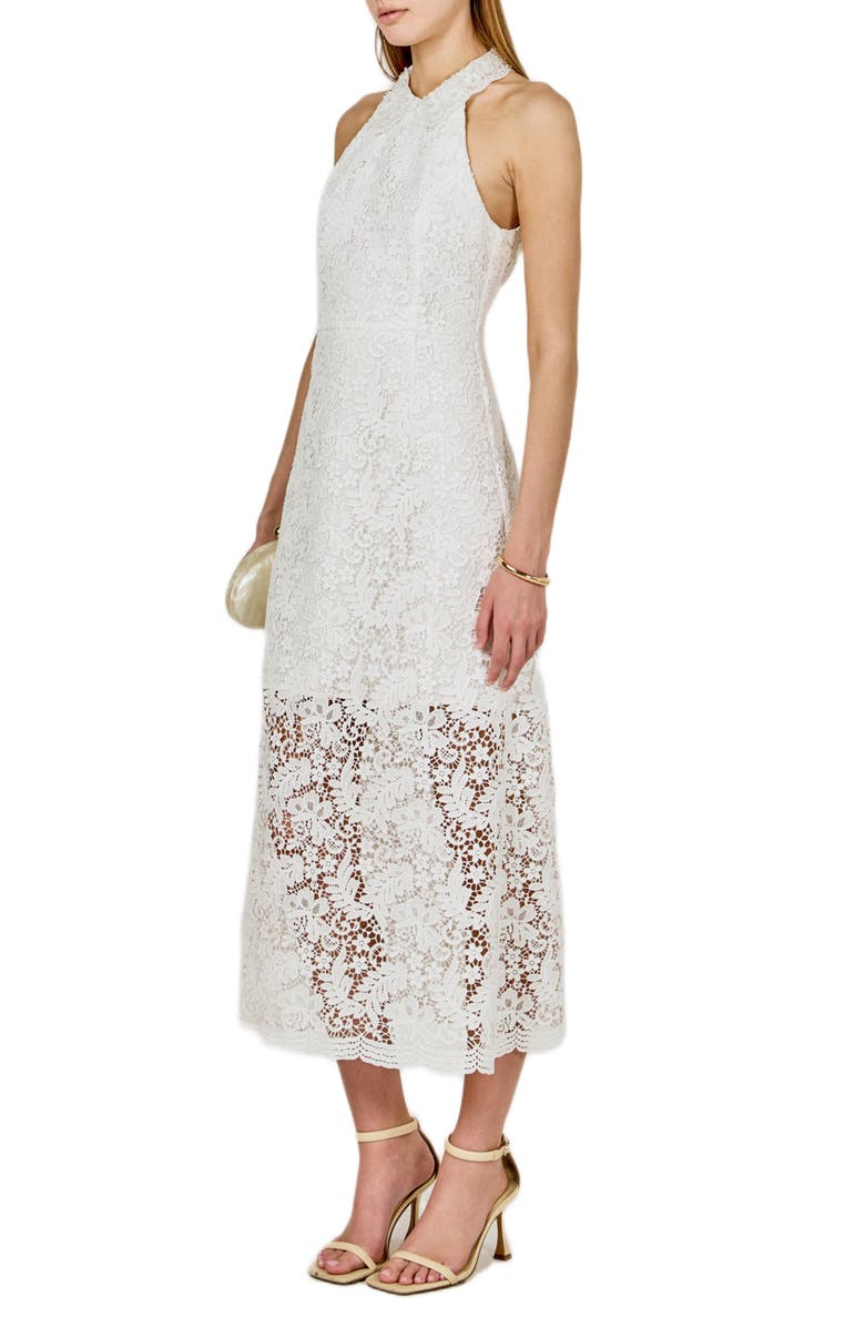 Endless Rose Floral Lace Dress, Alternate, color, White