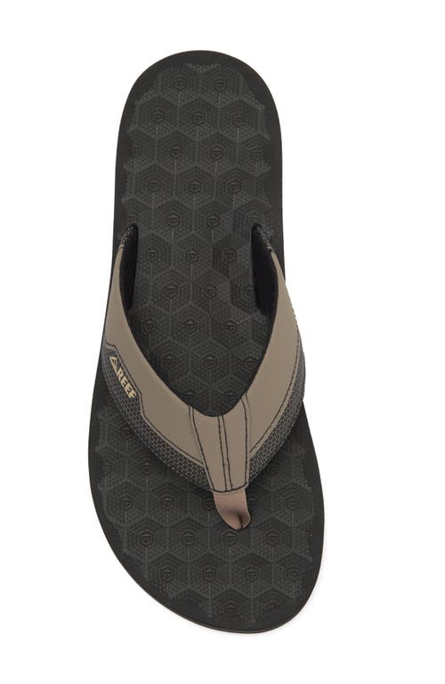 Reef The Ripper Flip Flop In Black/tan