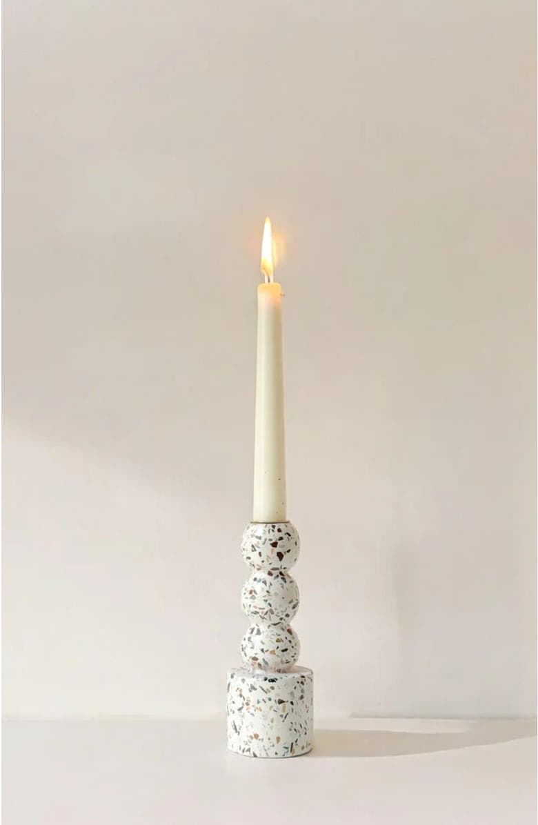 Meso Goods Centro Taper Holder, Alternate, color, Ivory