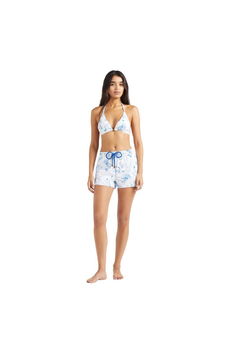 Vilebrequin Swim Shorts Medusa and Shells, Alternate, color, 