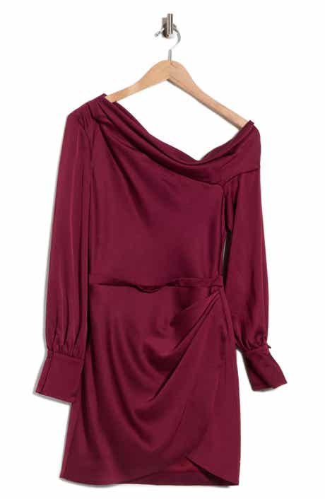 Cameron One-Shoulder Long Sleeve Dress