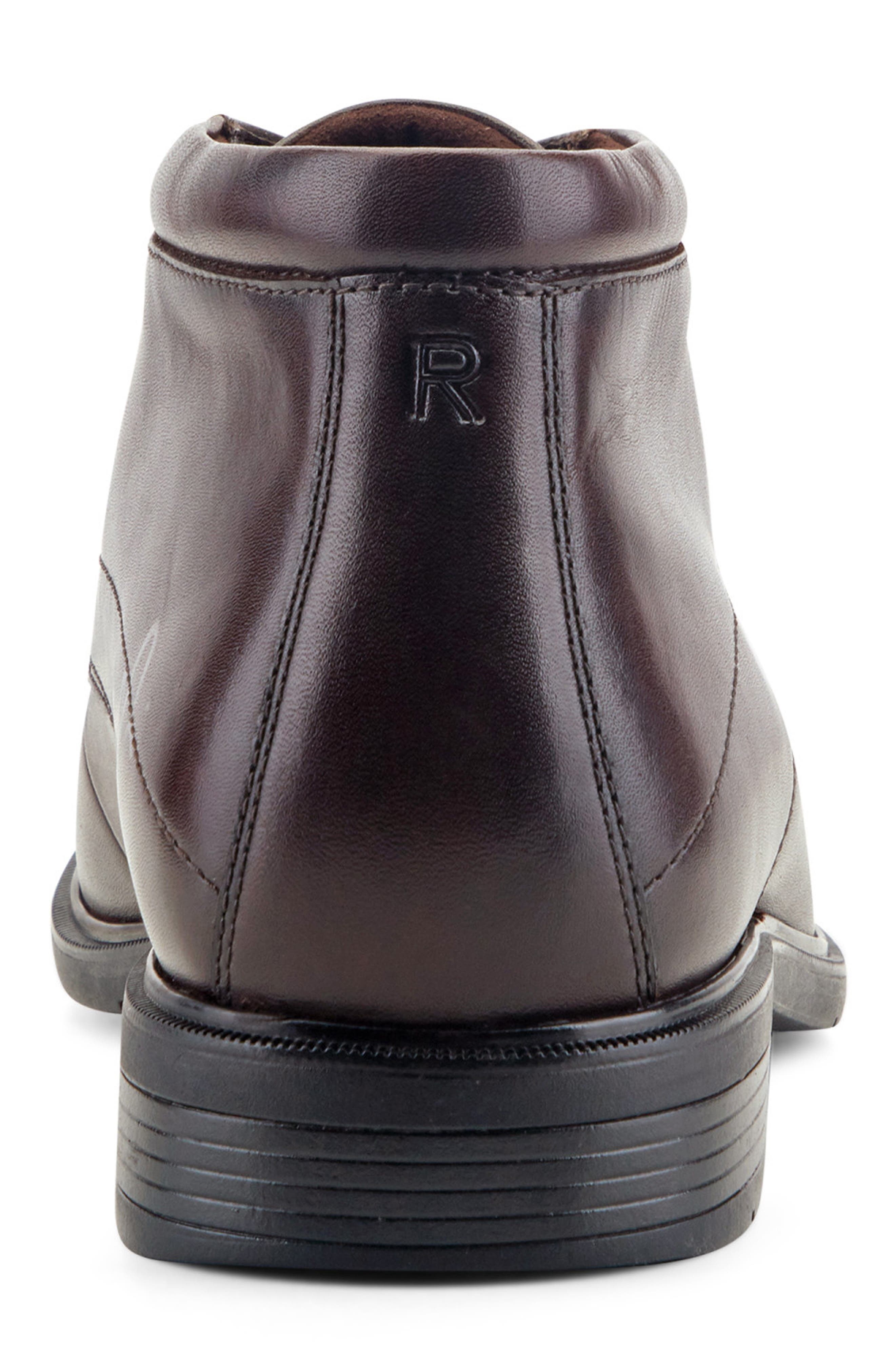 Oakes Leather Chukka Boot, Alternate, color, DARK BROWN 200