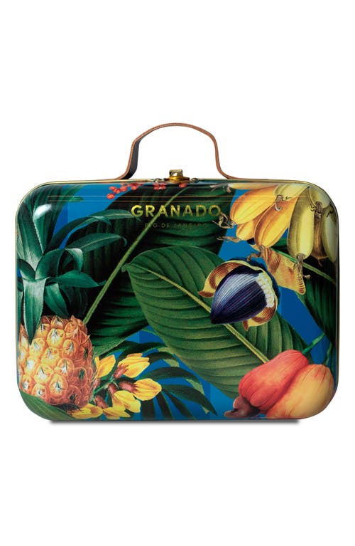 Granado The Tropical Exuberance Collection Suitcase Set In Transparent