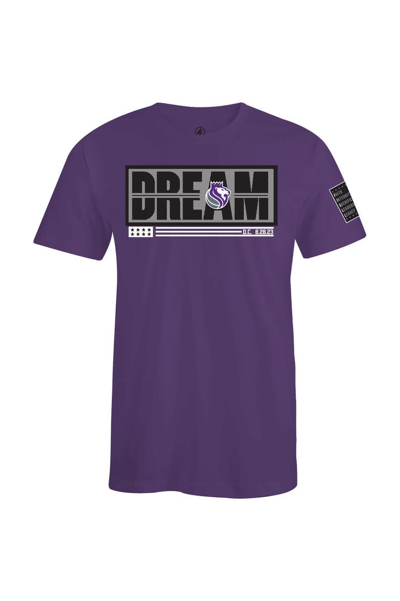 Unisex FISLL x Black History Collection  Purple Sacramento Kings T-Shirt, Alternate, color, Purple