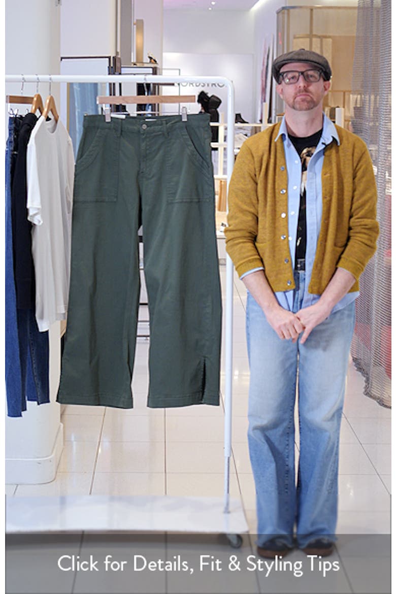Jackie Side Slit High Waist Wide Leg Jeans video