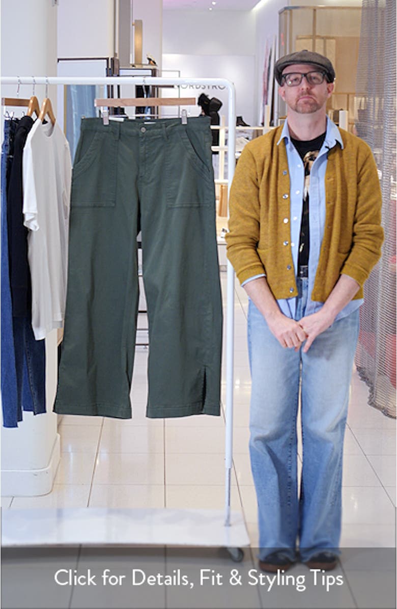 Jackie Side Slit High Waist Wide Leg Jeans, sales video thumbnail