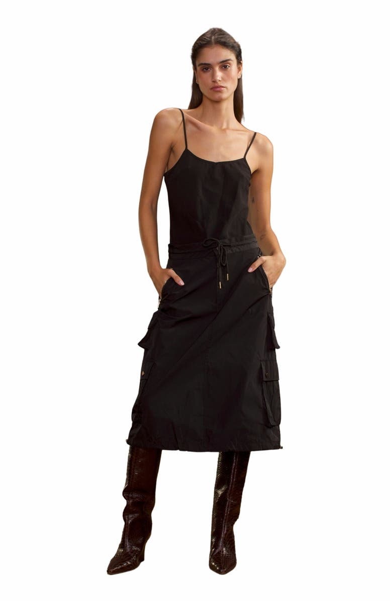 Cynthia Rowley Deep Pockets Skirt, Main, color, 