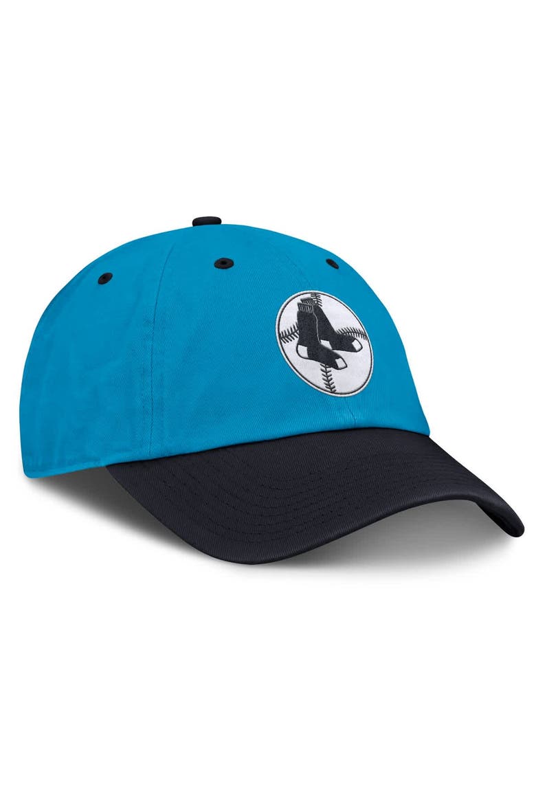 Men's Nike Blue/Navy Boston Red Sox Neon 90s Club Adjustable Hat, Alternate, color, Blue
