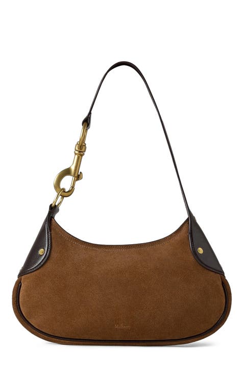 Small Hackney Suede Shoulder Bag