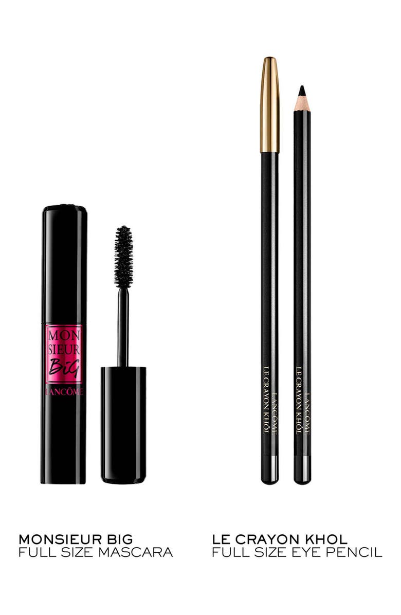 Lancôme Monsieur Big Mascara & Le Crayon Khôl Eye Makeup Gift Set $58 Value, Alternate, color,
