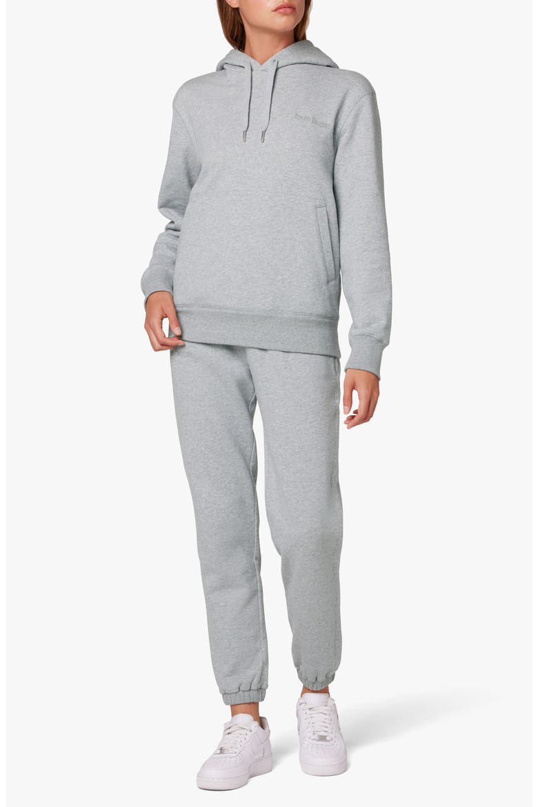 Cotton Hoodie, Alternate, color, HEATHER GREY