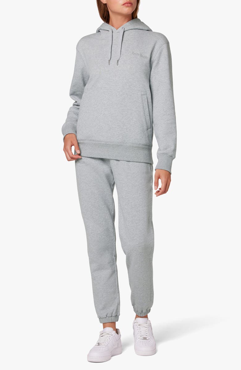 Favorite Daughter Cotton Hoodie, Alternate, color, Heather Grey