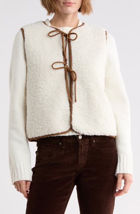 Faux Shearling Vest