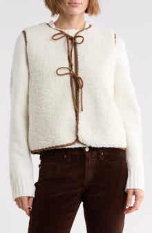 Faux Shearling Vest