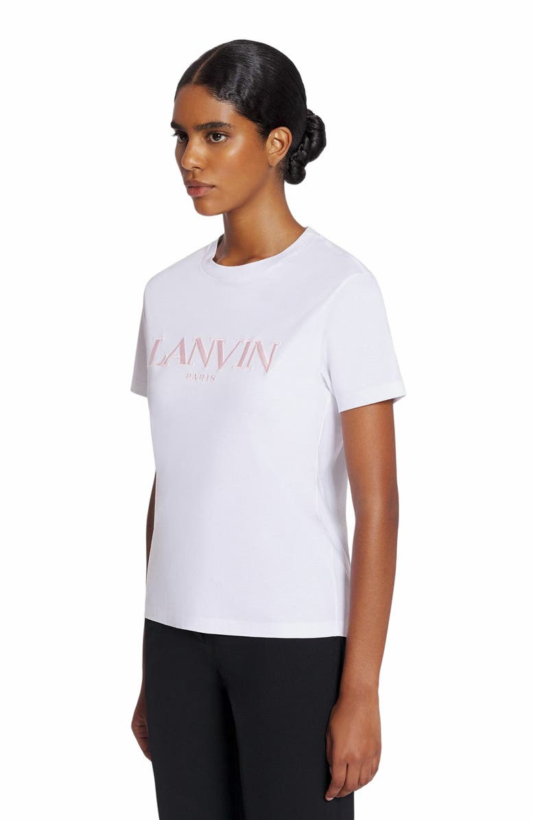 Lanvin Embroidered T-Shirt, Alternate, color, 