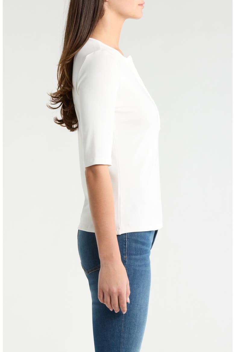 Rib Henley, Alternate, color, OPTIC WHITE