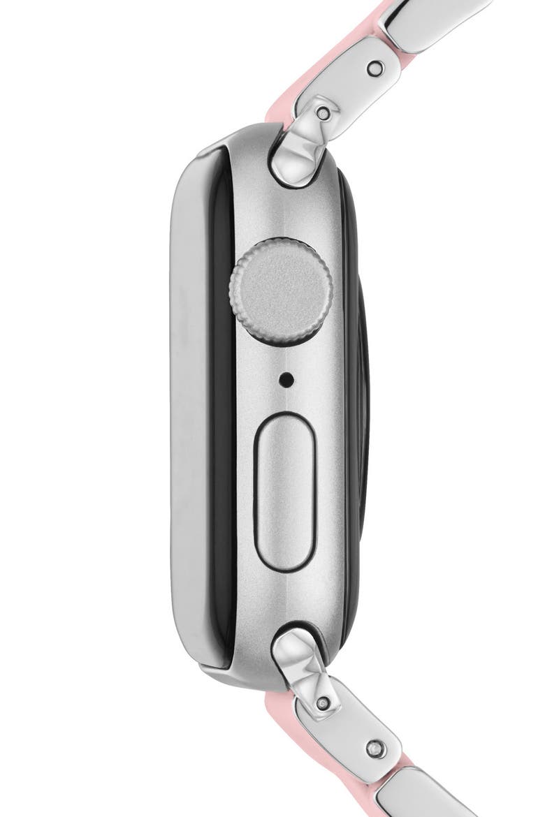 Silicone 20mm Apple Watch® Watchband, Alternate, color, PINK