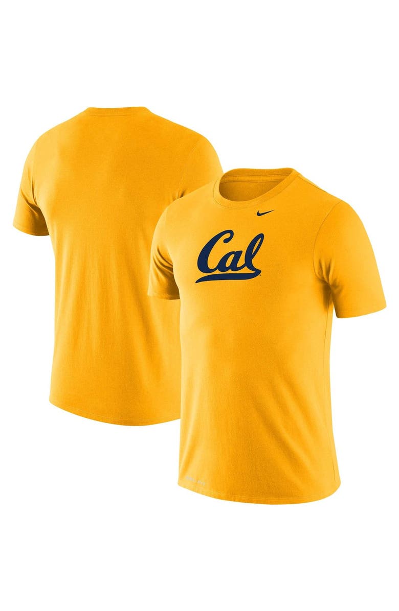 Nike Men's Nike Gold Cal Bears Logo Legend Performance T-Shirt, Main, color,